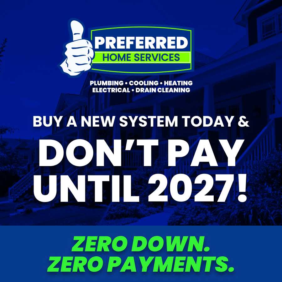 New HVAC System - Don't Pay Until 2024 - Zero Down, Zero Payments
