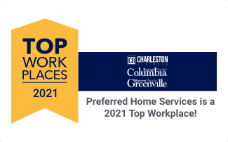 Preferred Home Services is a Top Workplace SC 2021