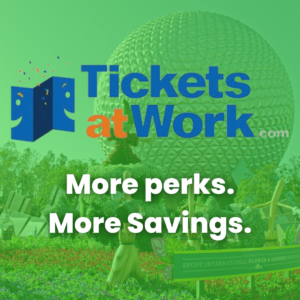 Tickets at work flyer