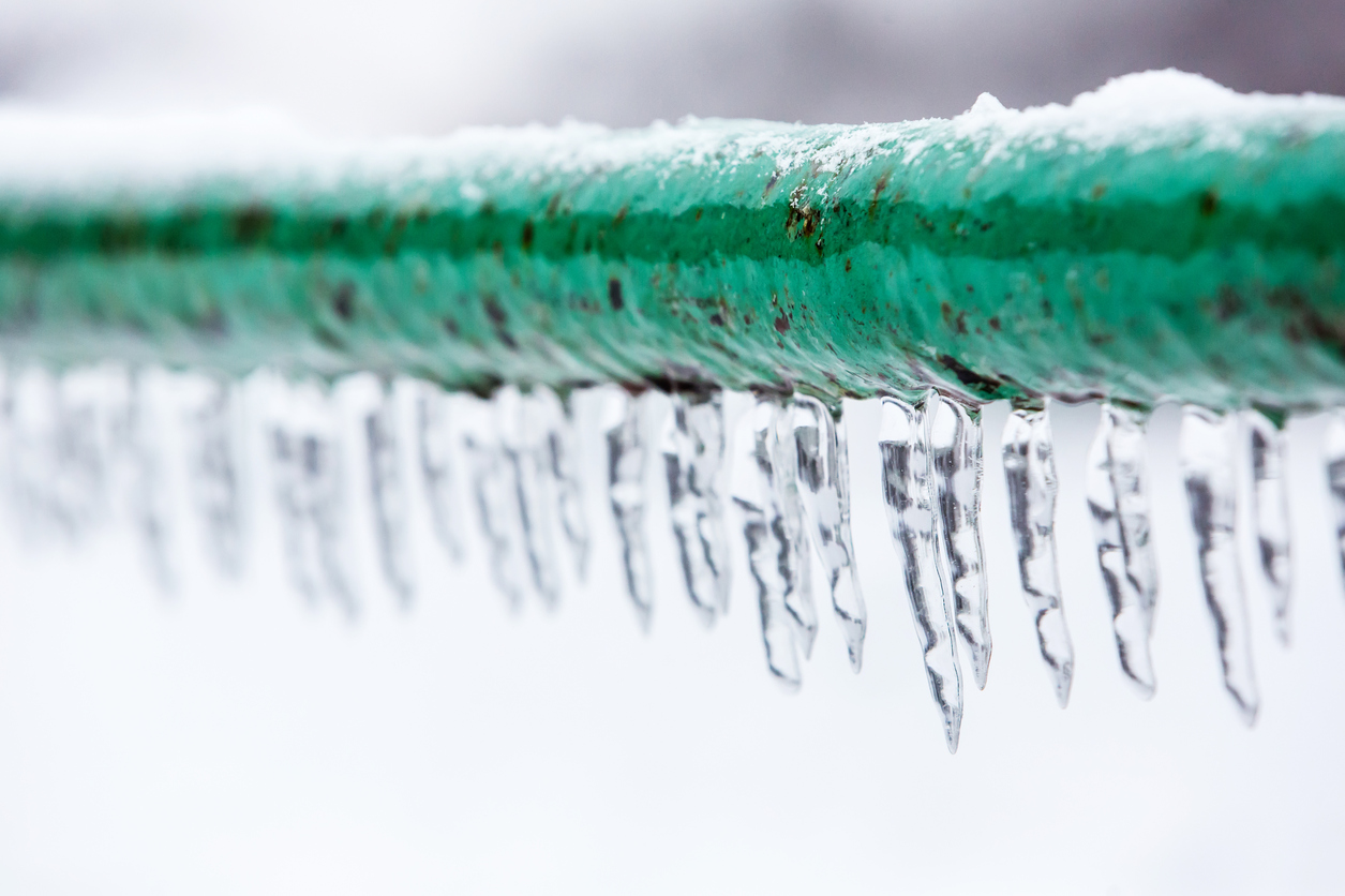 frozen water pipes