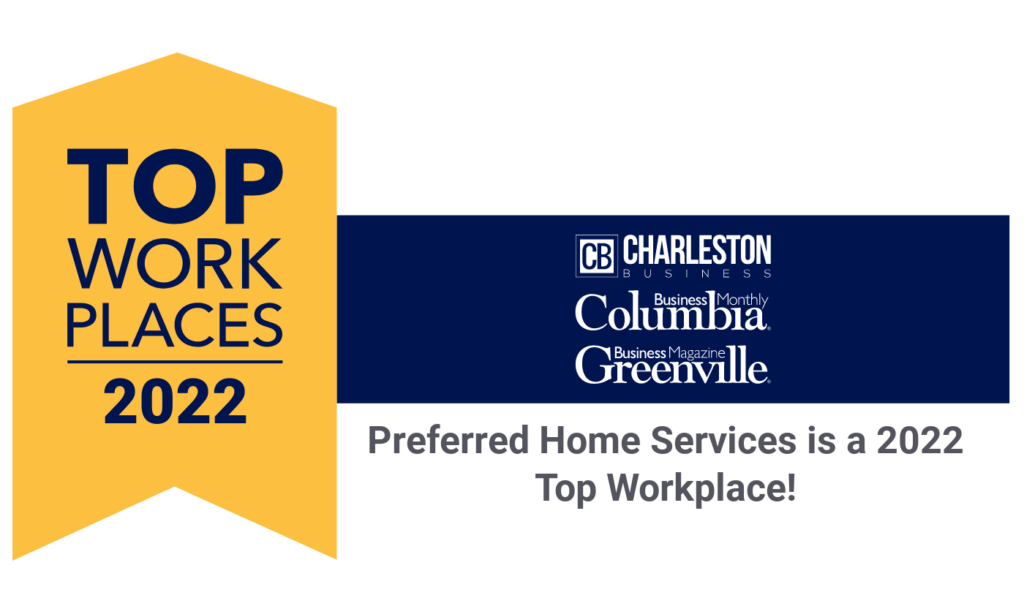 2022 Top Place to Work in Greenville logo