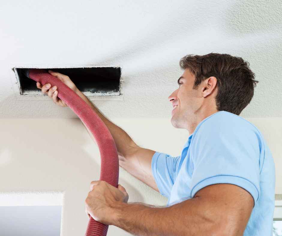 Cleaning home air ducts